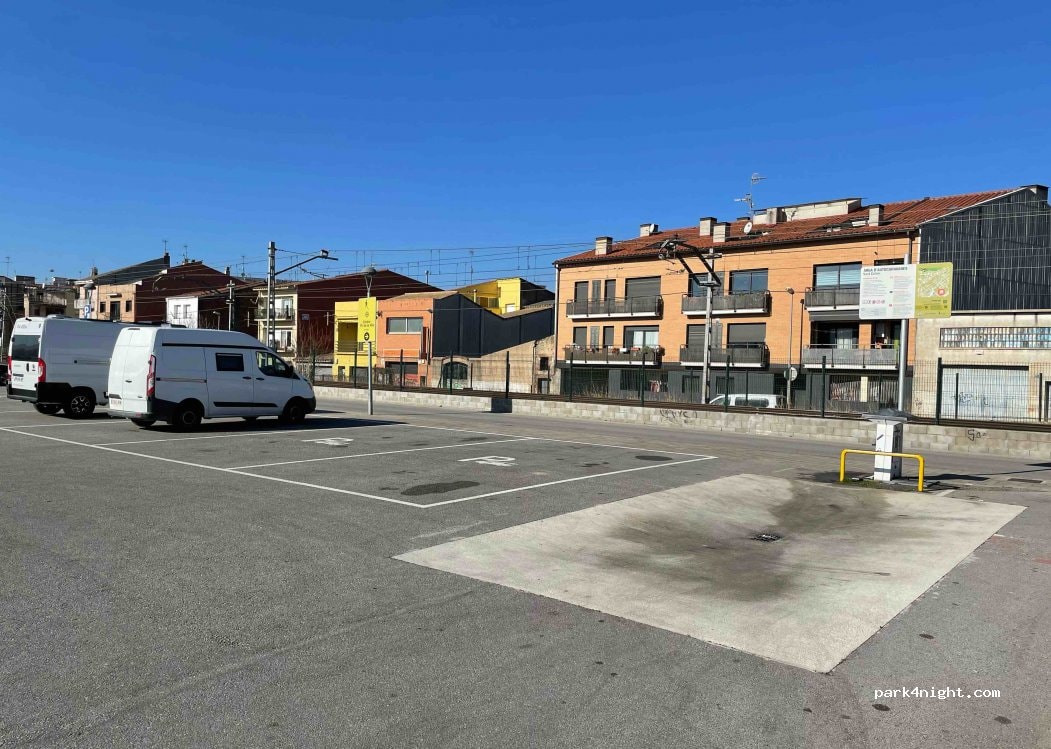 Área autocaravanas Sant Celoni