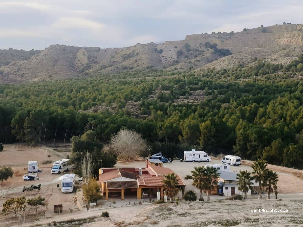 Área autocaravanas Granja La Carmela