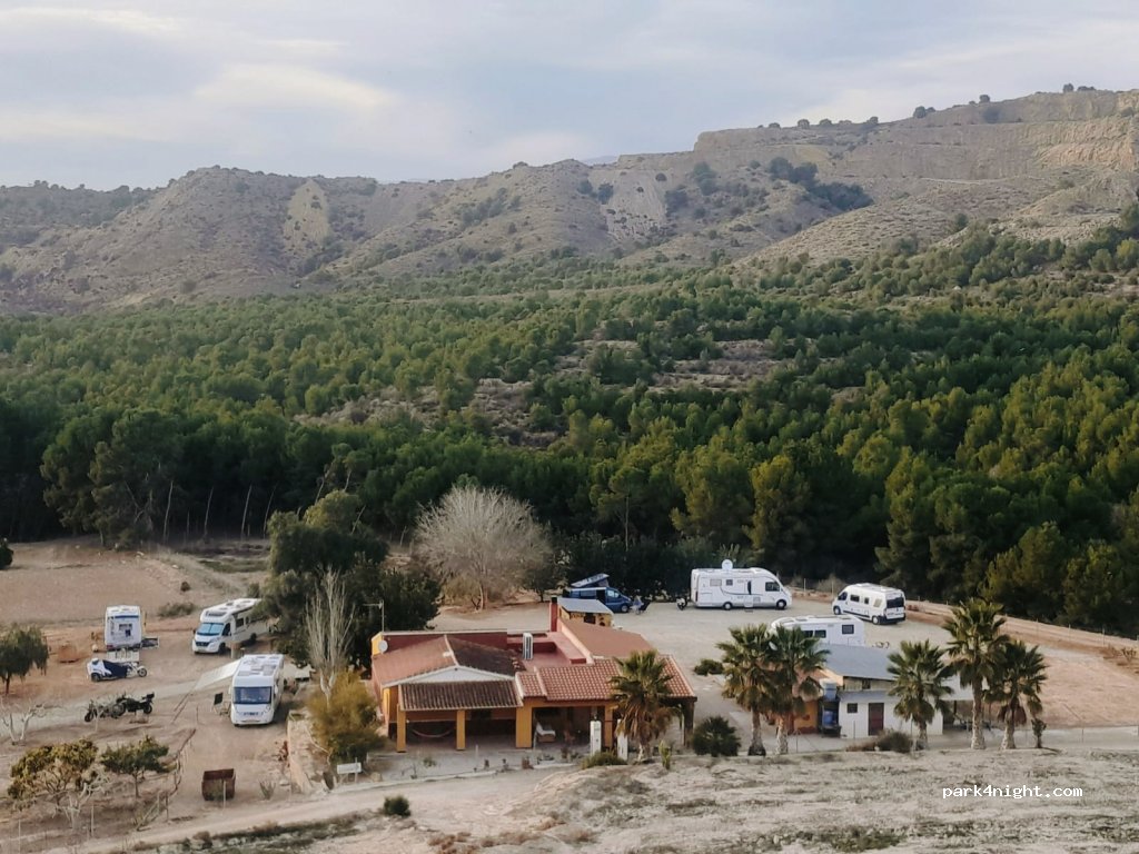 Área autocaravanas Granja La Carmela