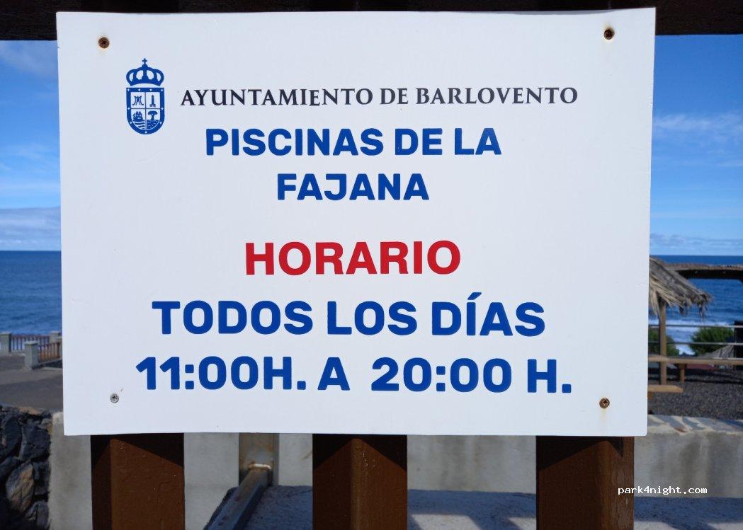 Área autocaravanas La Fajana