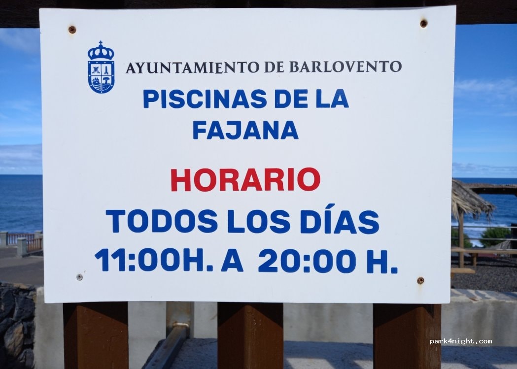 Área autocaravanas La Fajana