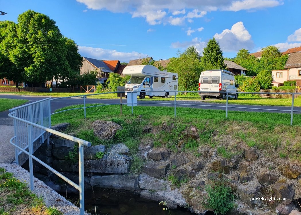 Wohnmobilstellplatz Geroda