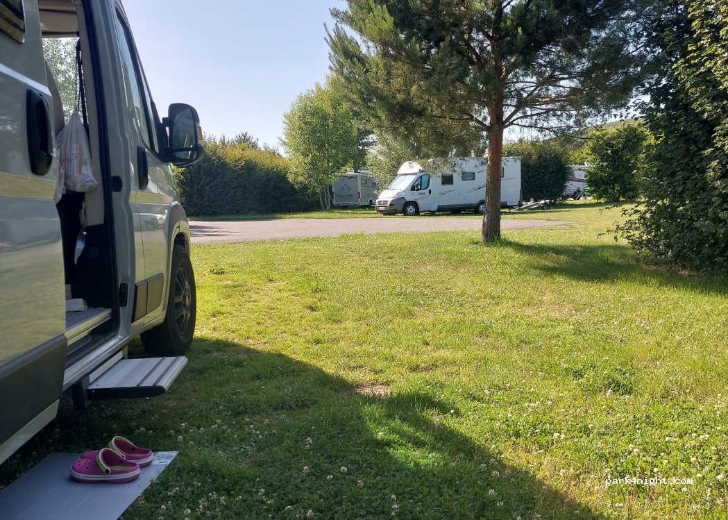 motorhome area of the base Virlay