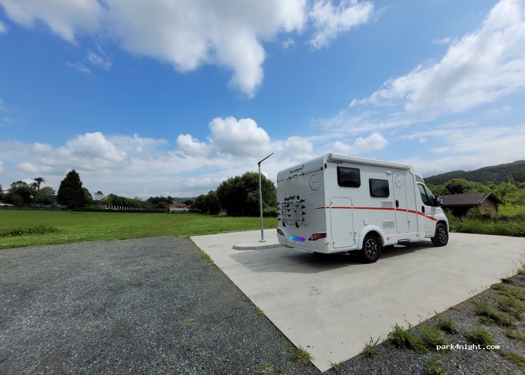 Área de servizo de autocaravanas
