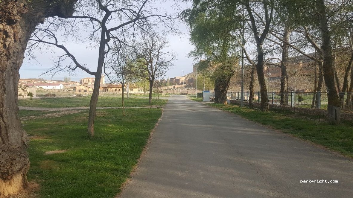 Área autocaravanas Berlanga de Duero
