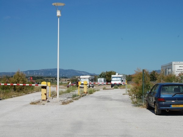 Air de camping-car Leucate Plage 2 Sud