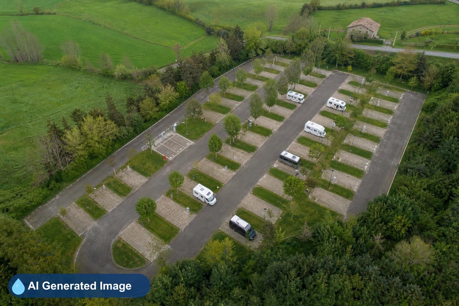 ÁREA DE SERVICIOS PARA AUTOCARAVANAS de Sos del Rey Católico.