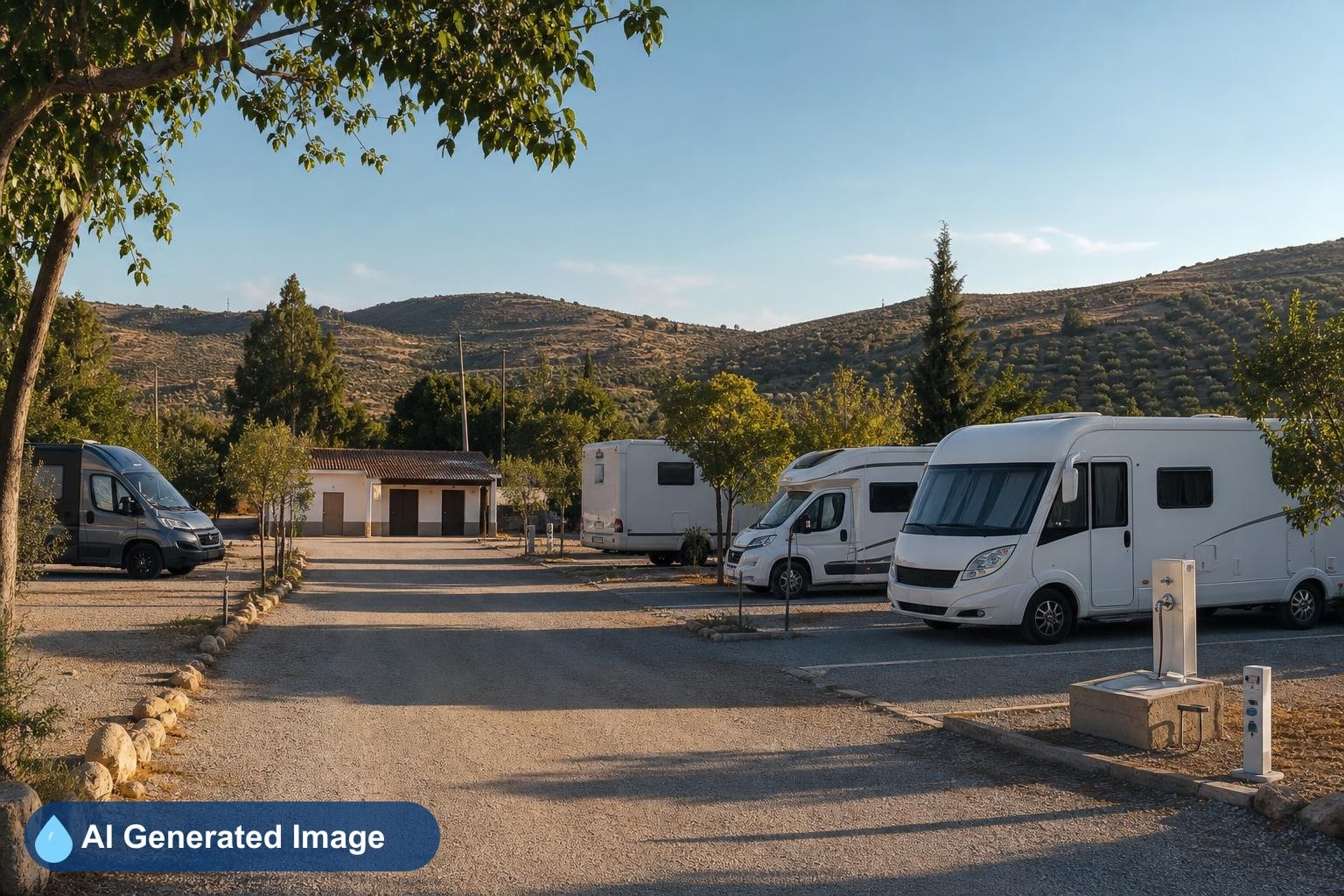 Área de Autocaravanas en Huesa