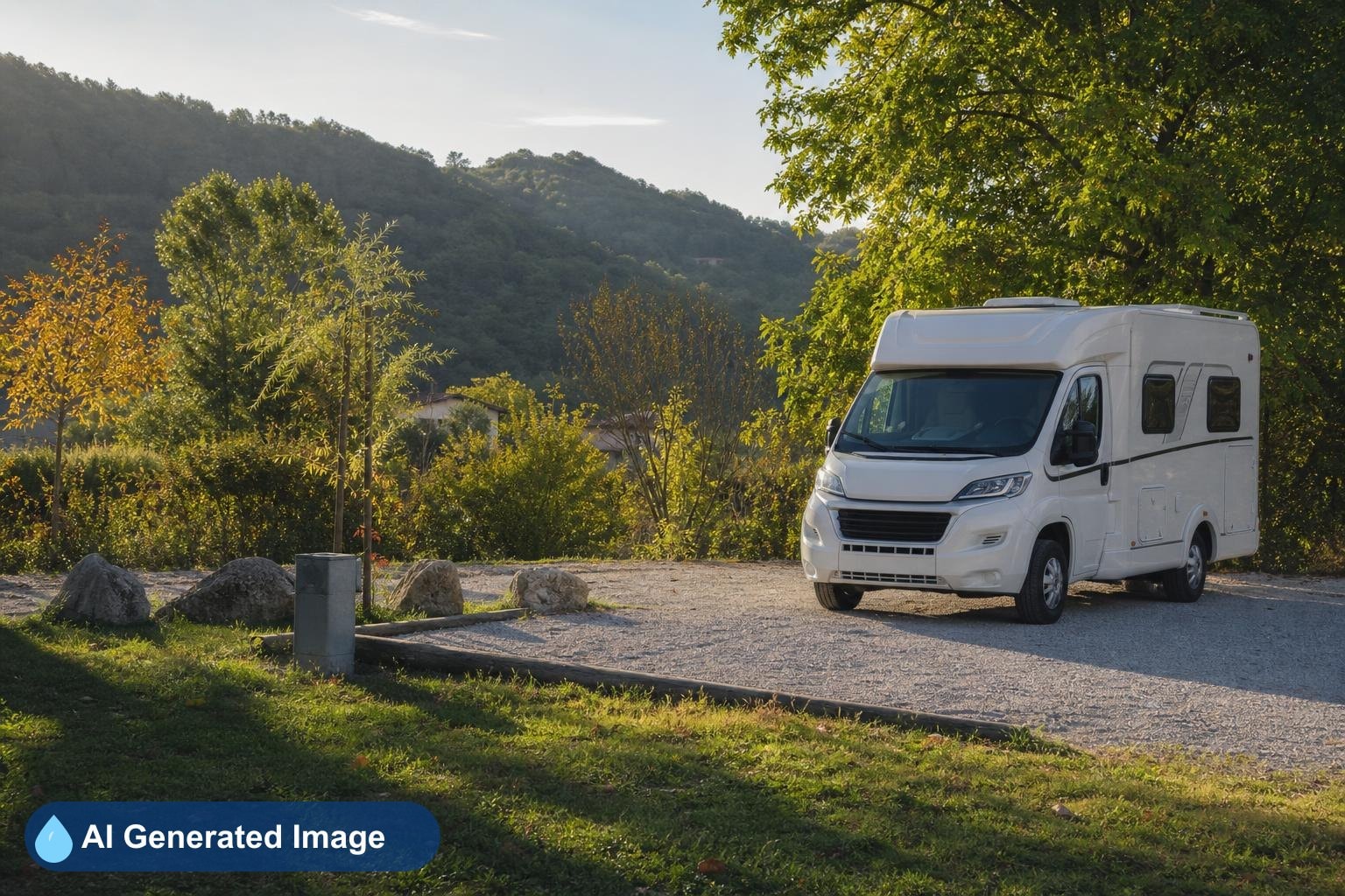 Area sosta Camper Segusino
