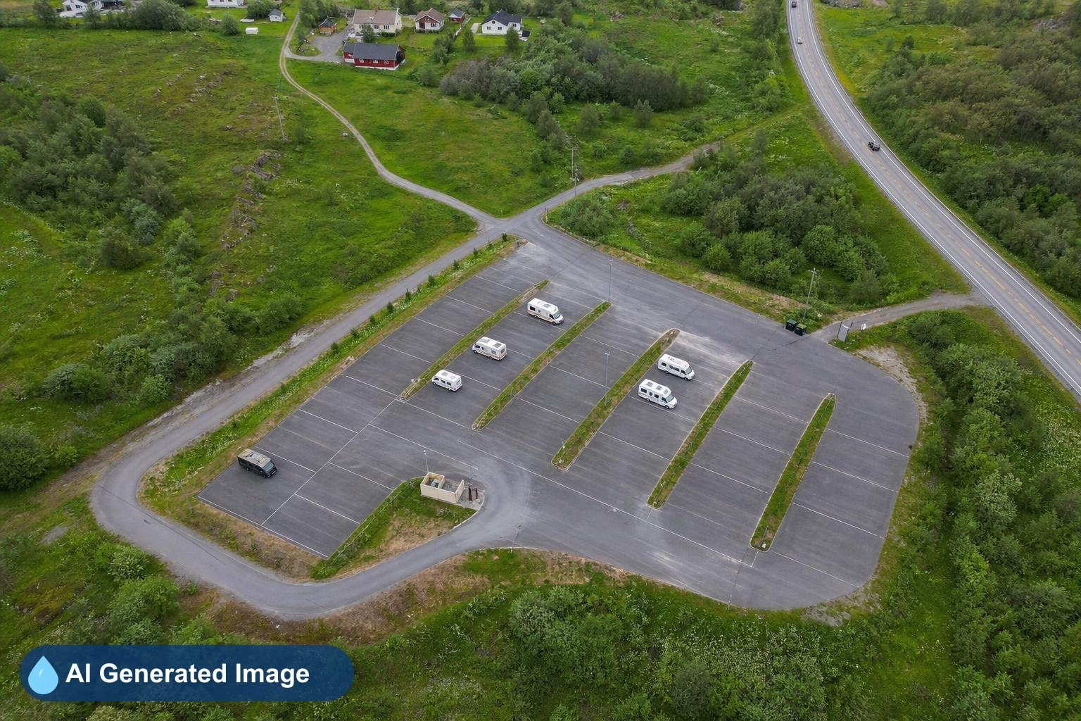 RV Parking 9600 Hammerfest