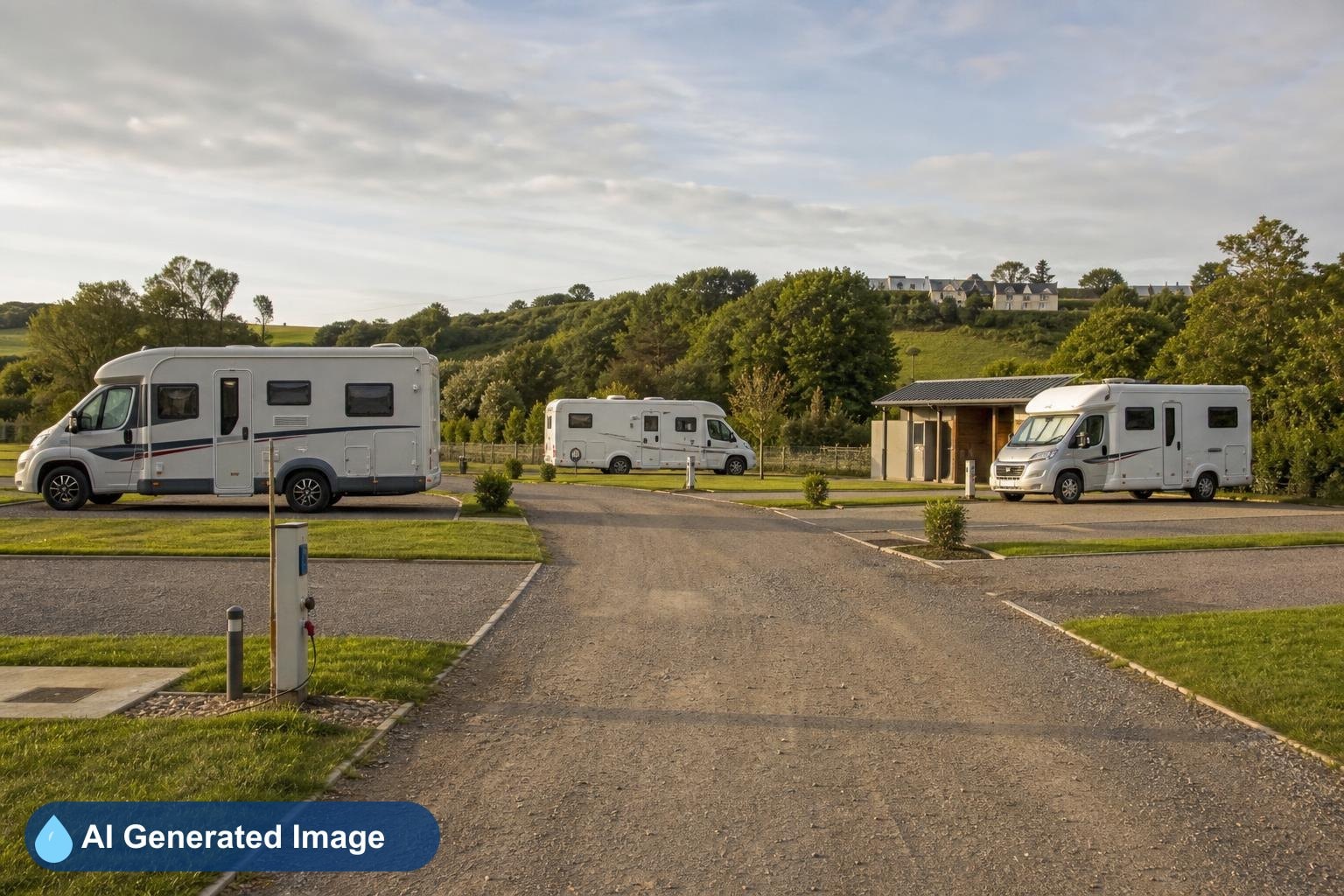 Neuadd Caravan Park