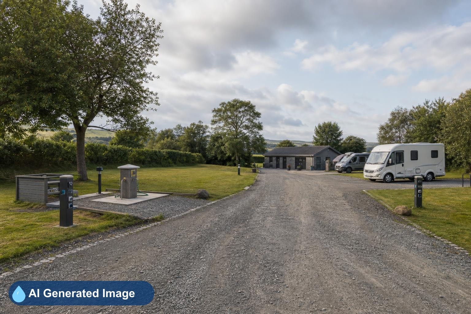 Glanverniew Campsite