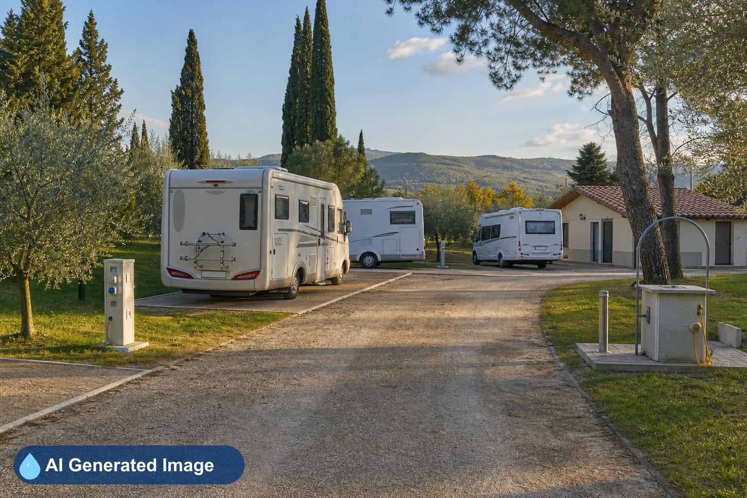 Camper Area Province of Perugia