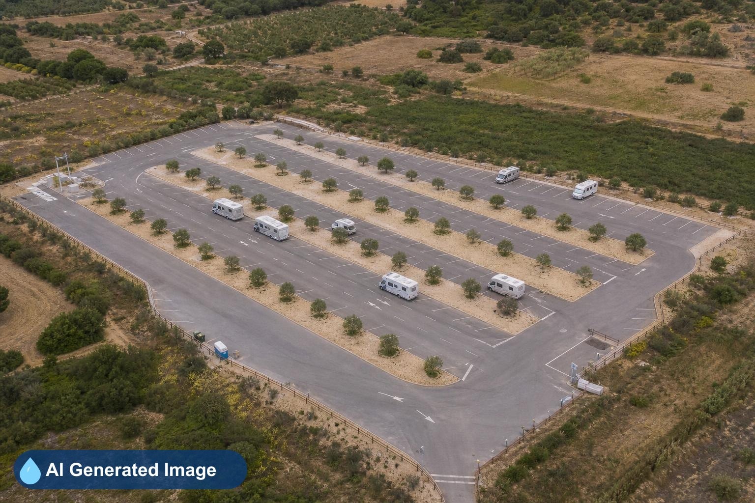 Área autocaravanas Caños de Meca