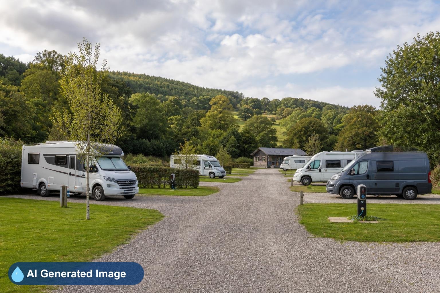 Llandrindod Hall Caravan and Camp Site
