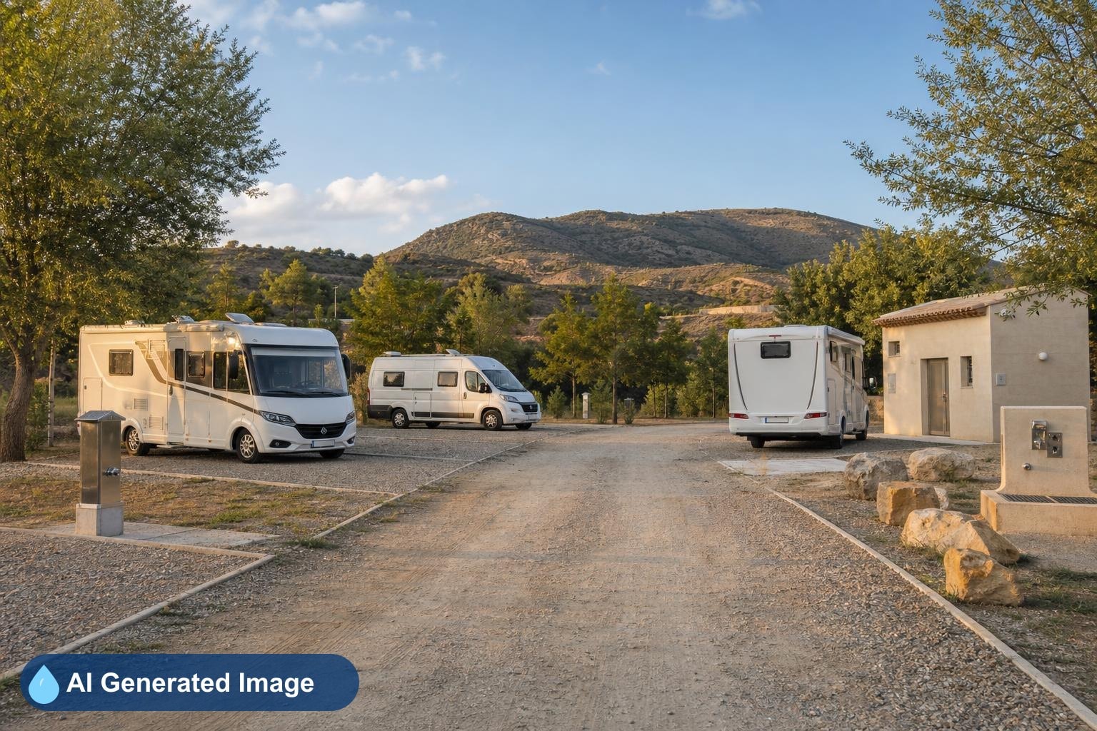 Área autocaravanas Calatayud