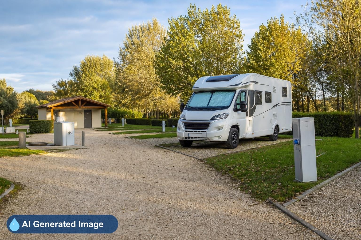 Area de Auttocaravanas de Valence-en-Poitou
