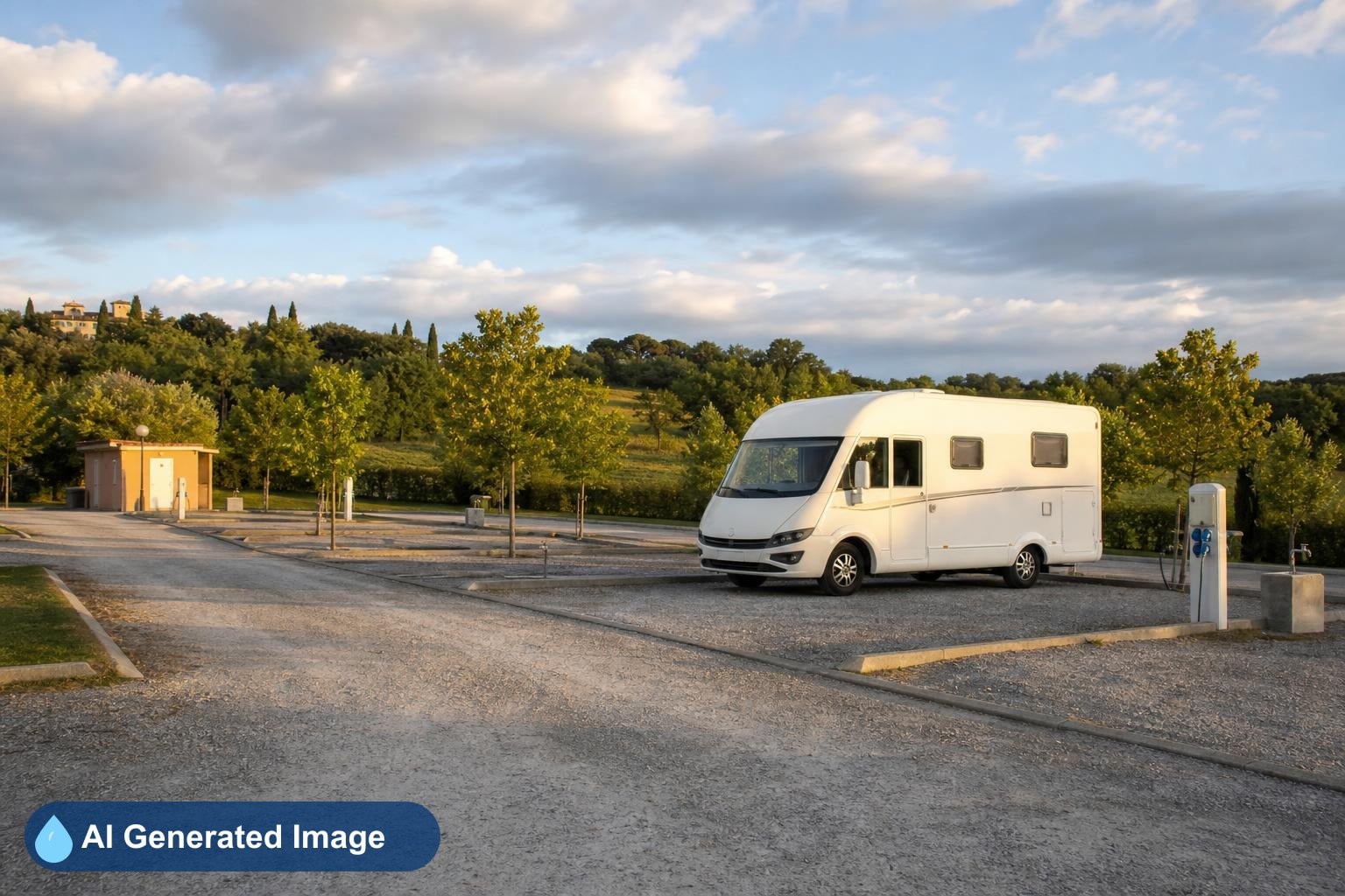 Area Sosta Camper - Valdichiana Outlet