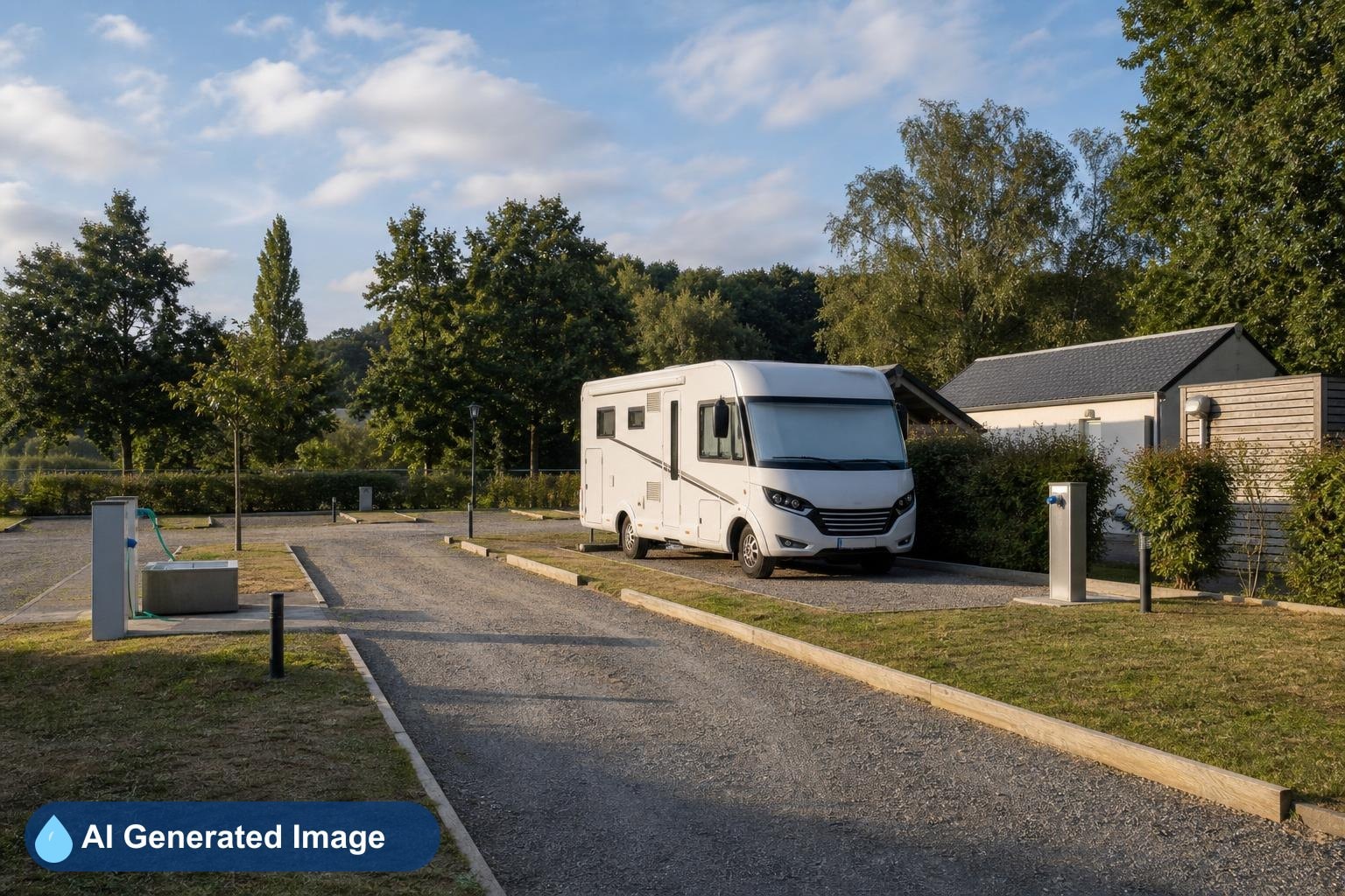 Aire camping-car de Bazouges-la-Pérouse