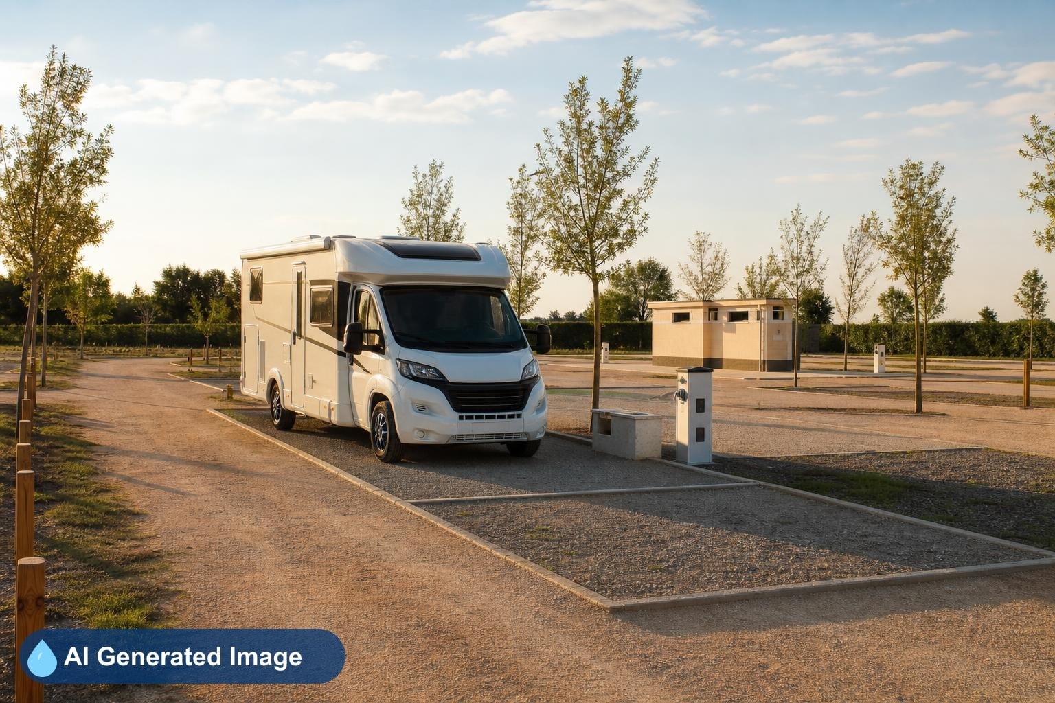 Aparcamiento para autocaravanas
