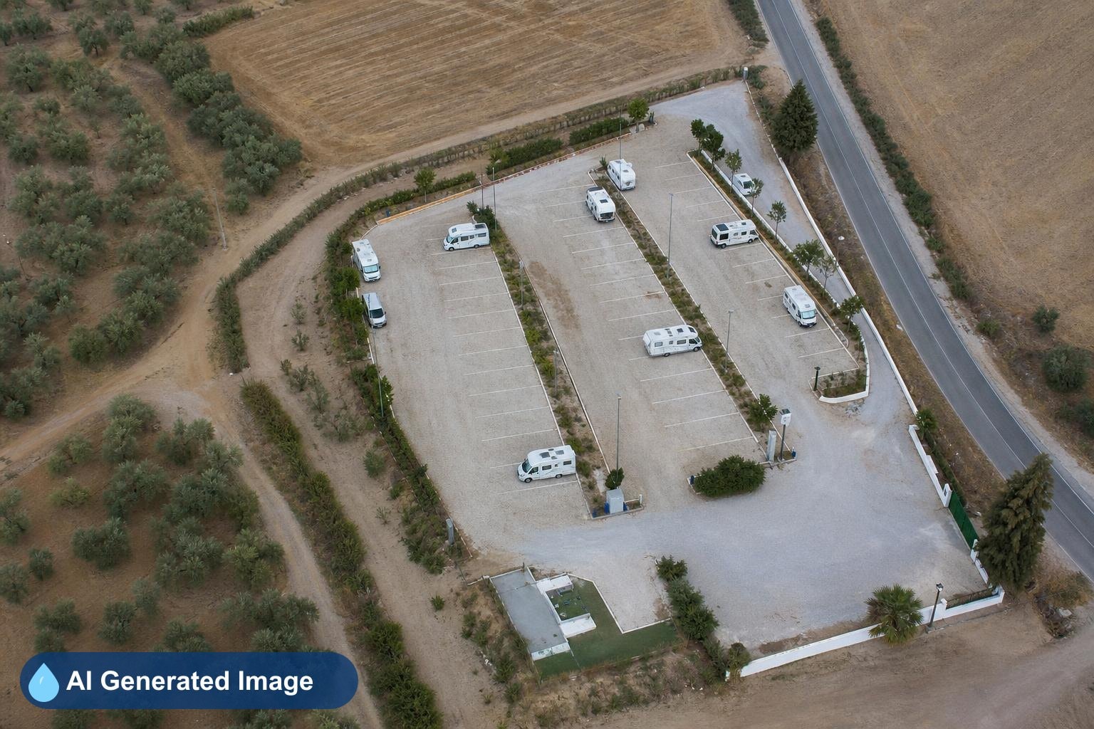 Parking caravana la vega
