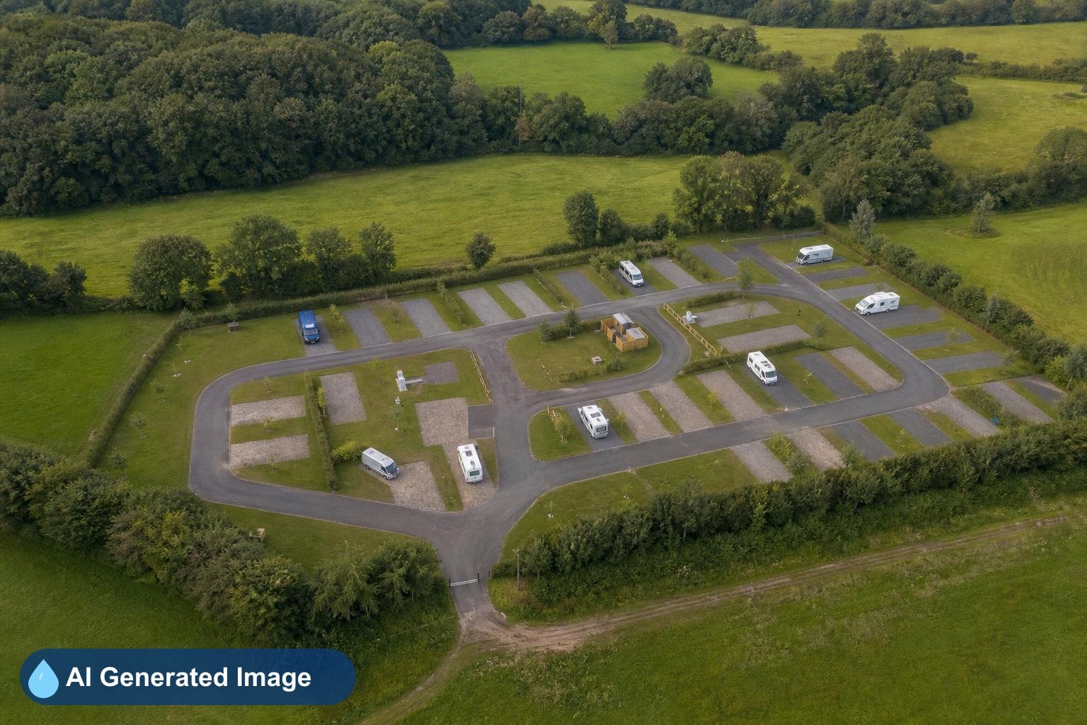 Laugharne View Caravan Site