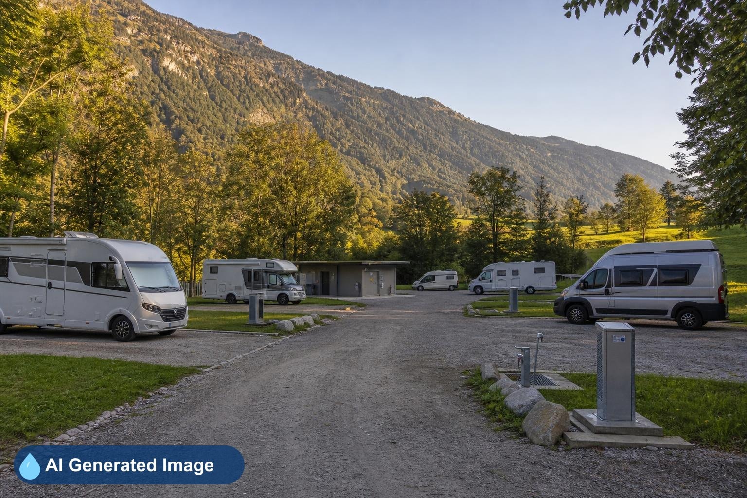 Area Sosta Camper Tremorgio - Leventina