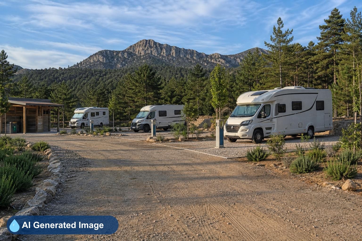 Área autocaravanas Plataforma 4 La Molina
