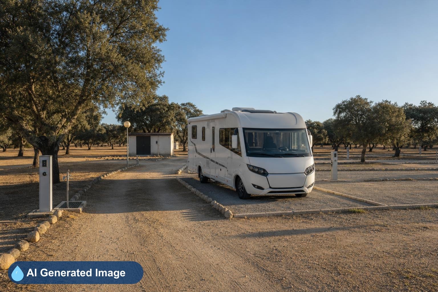 Área autocaravanas Cáceres