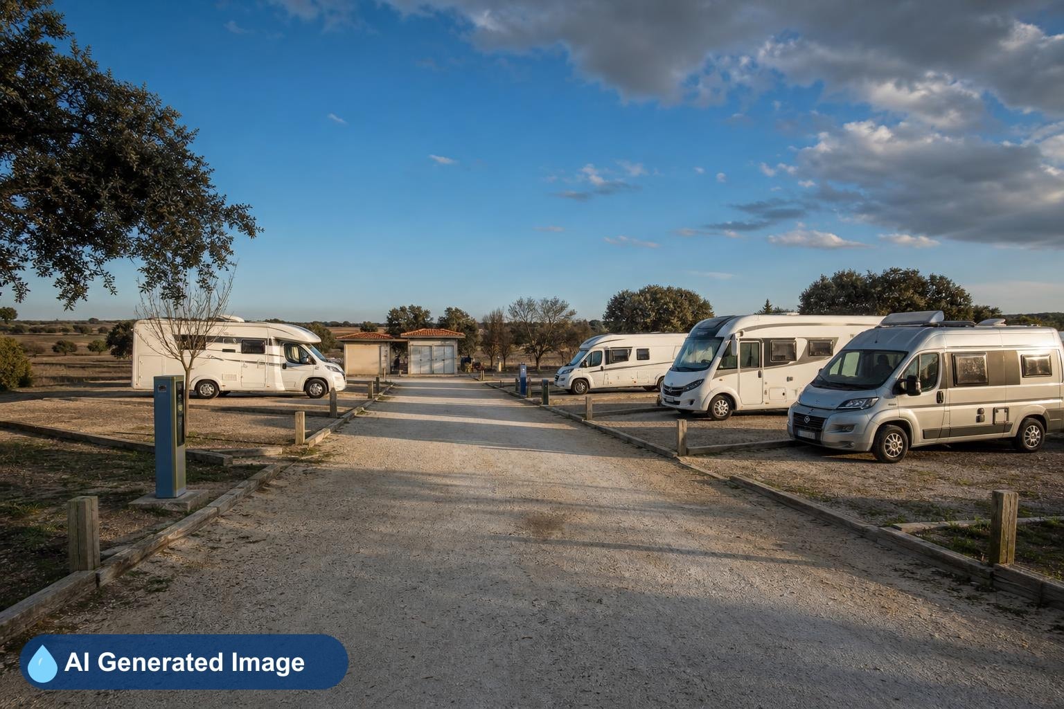 Area de autocaravanas Tiedra