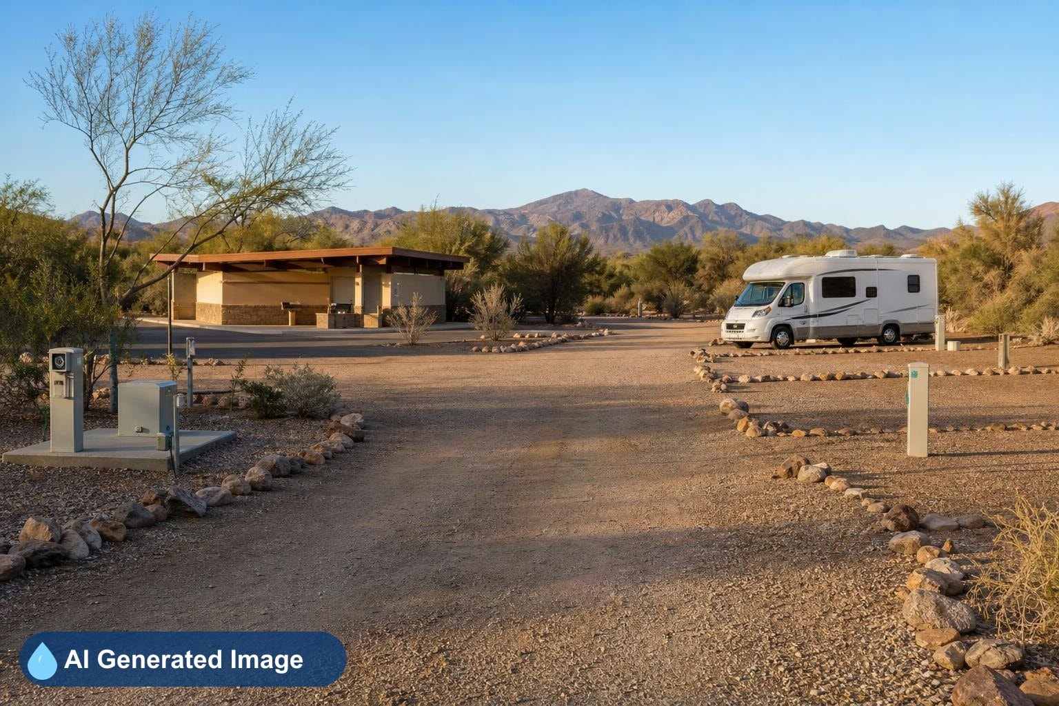 RV Park Area Desierto