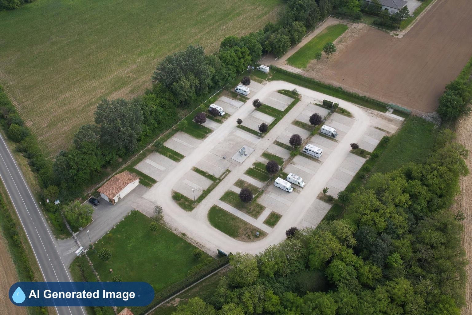 Area Sosta Camper - Vigevano