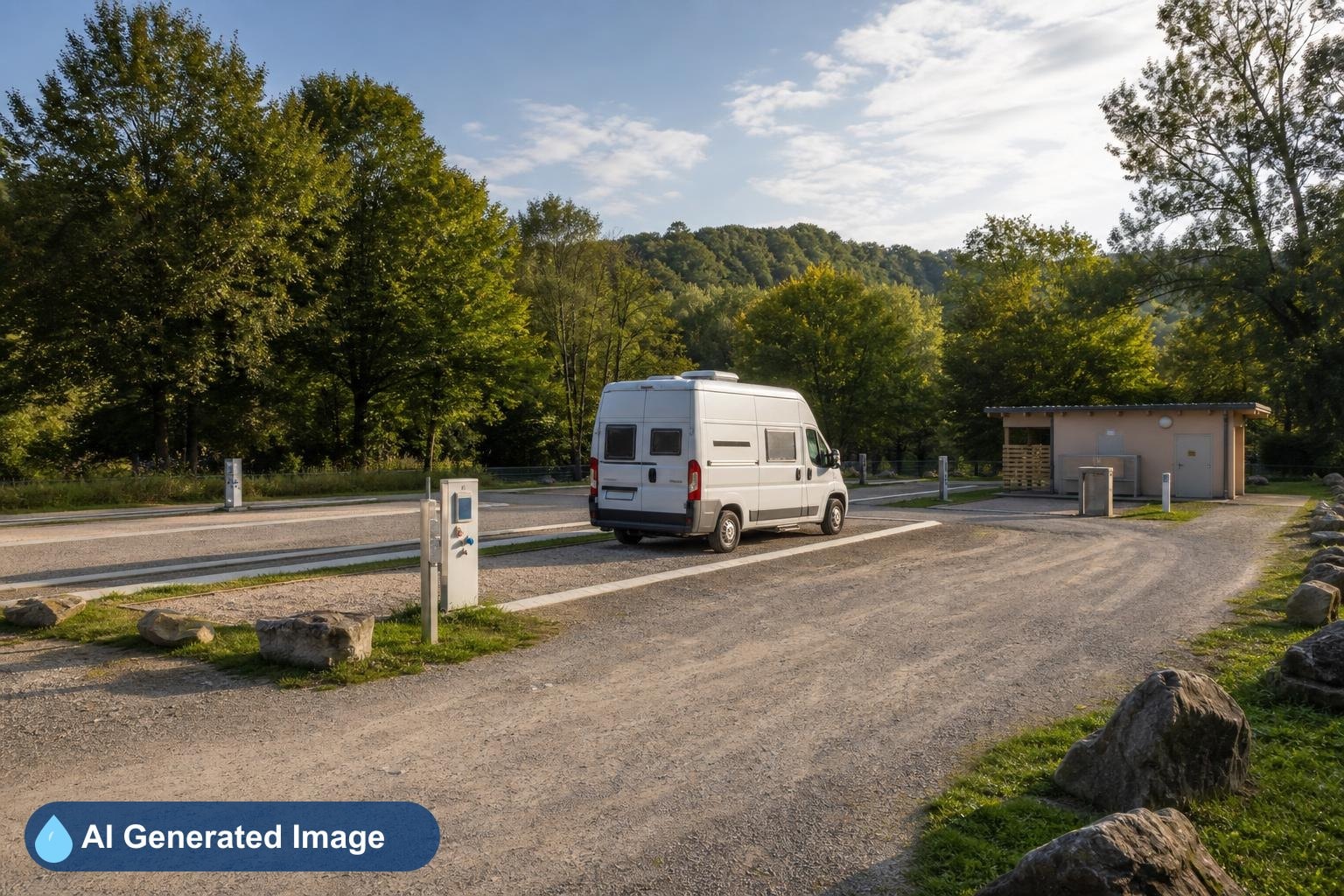 Aire pour motorhome Muno