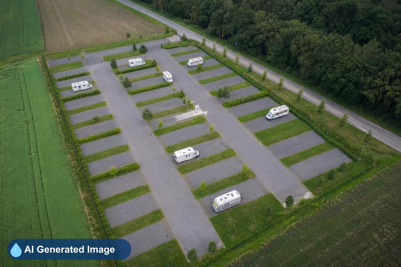 Camperplaats Aalter Vaart Zuid
