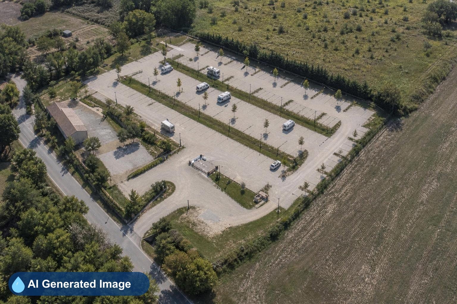 Aire Camping-car du Domaine de Bagard