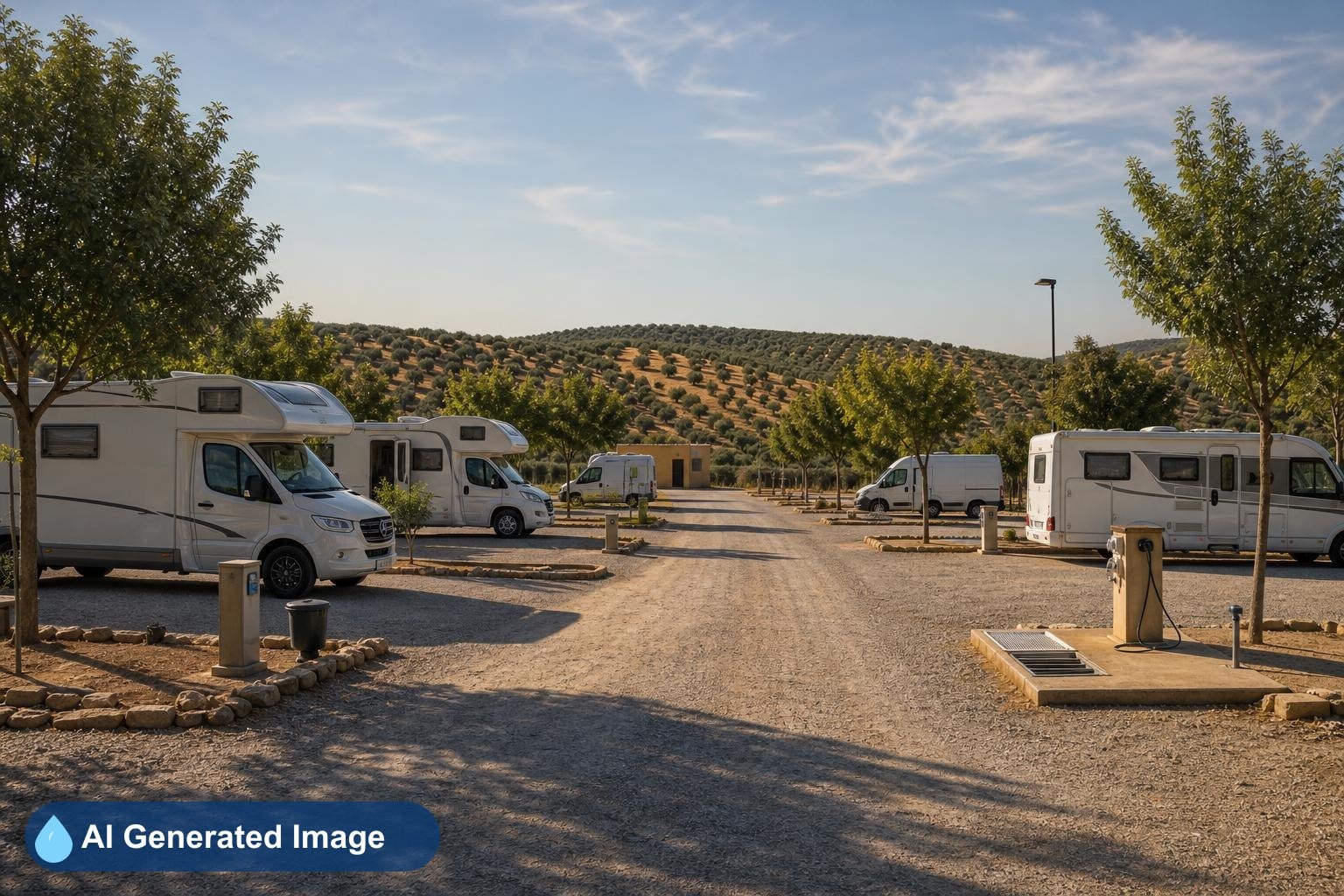 Área autocaravanas de Tocina