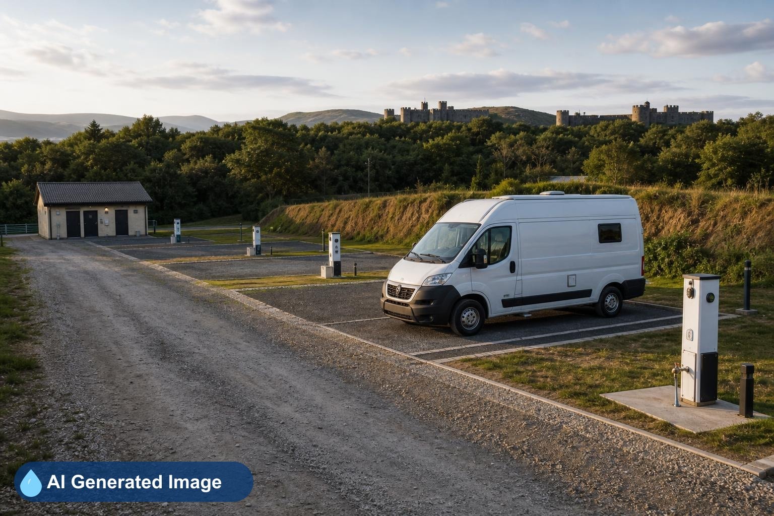 Y Glyn motorhome & campervan aire