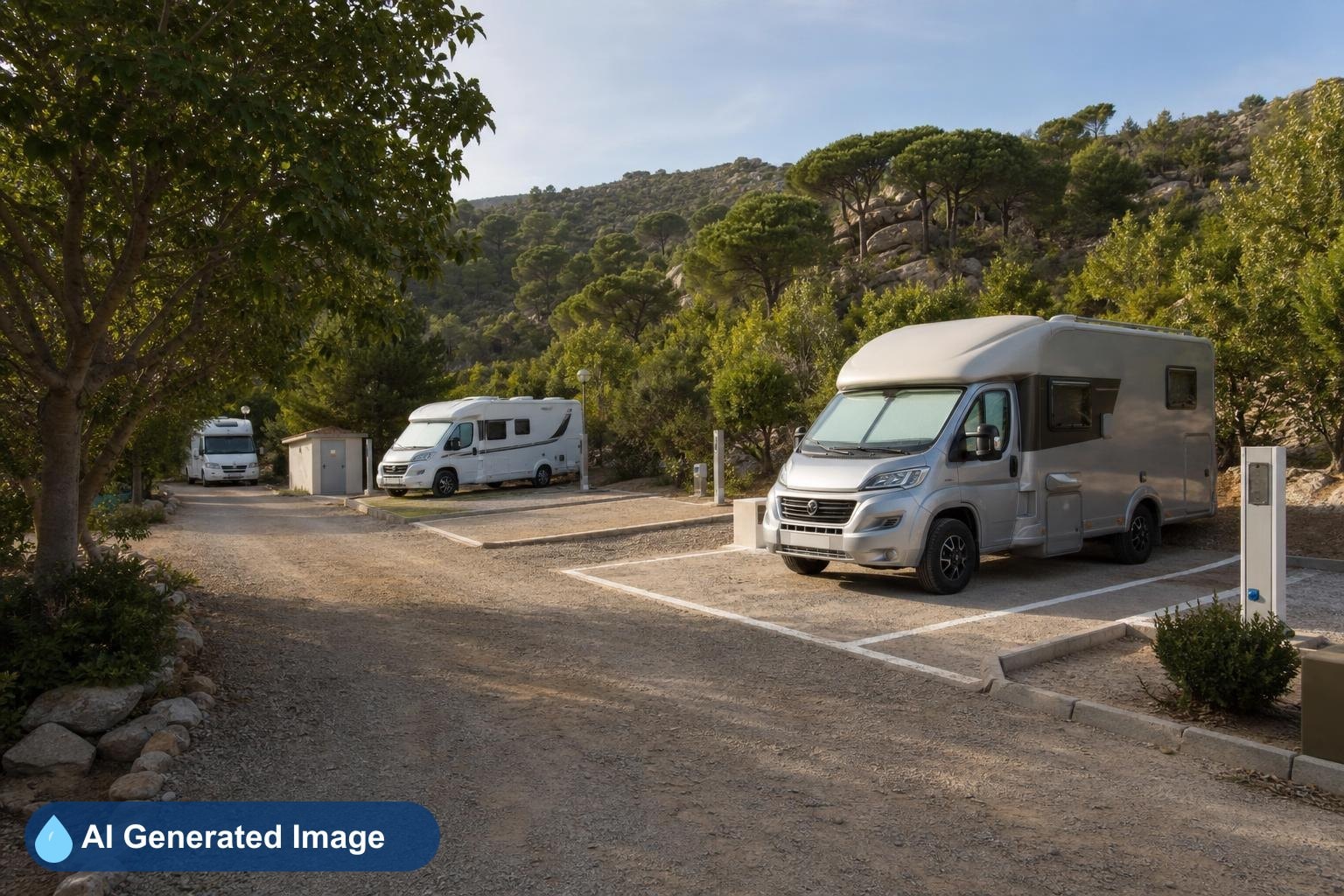 Área autocaravanas Roses