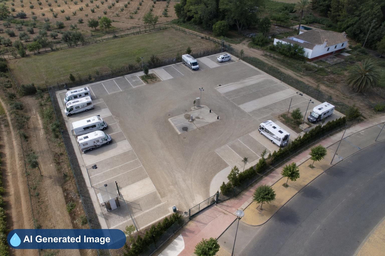Área de autocaravanas