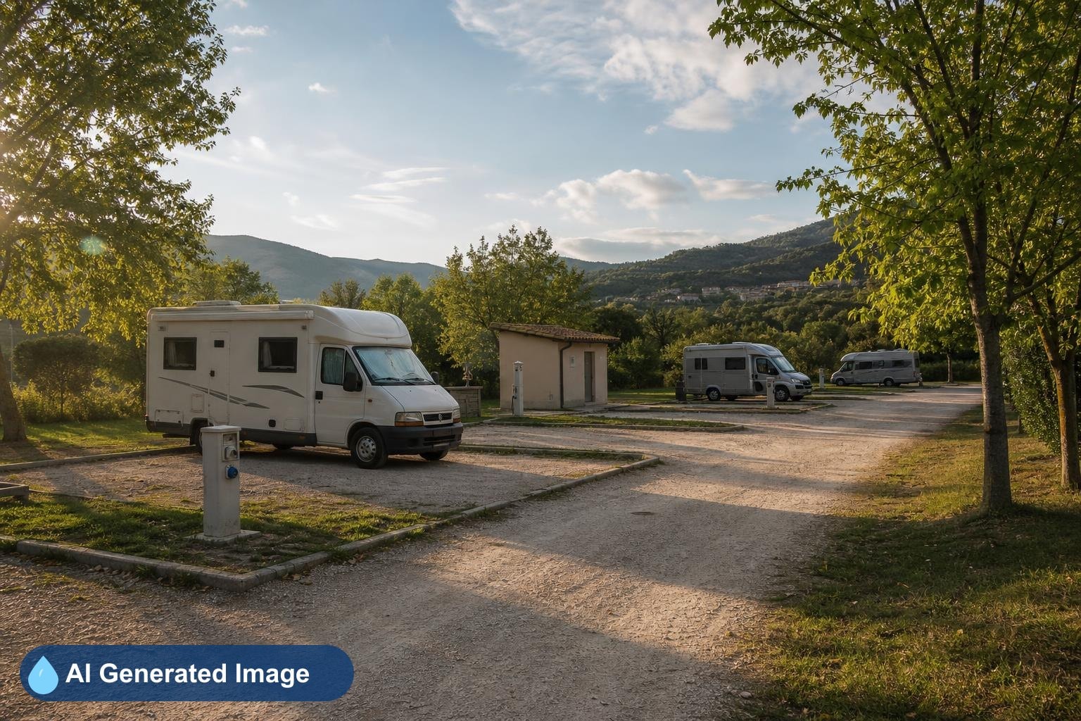 Area sosta camper Massa Martana