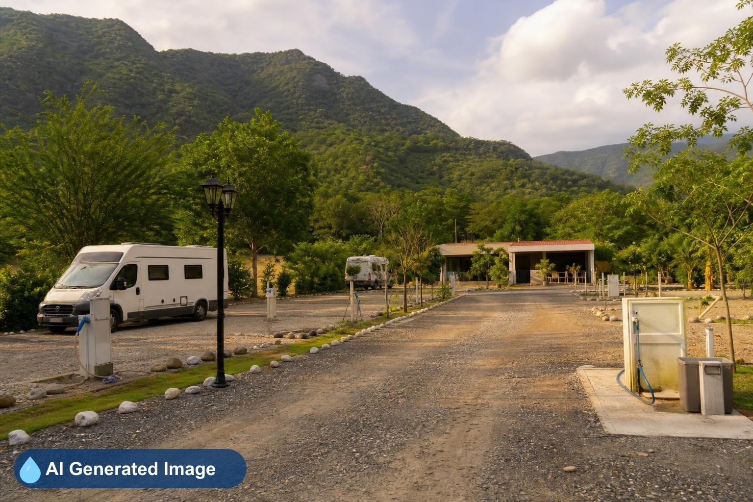 Pension de Trailers "campestre" apodada "la de la ford"