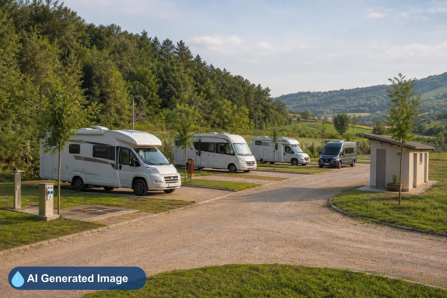 Area sosta Camper Comunale Montecchio