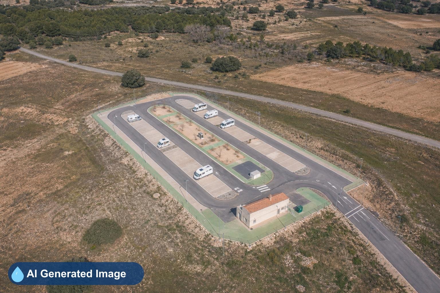 Área autocaravanas Molina de Aragón