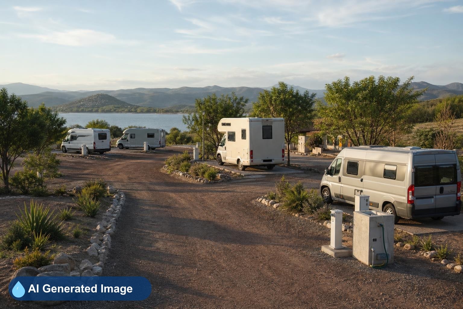 Cabaña y Camper, en la laguna - Five-Bedroom House