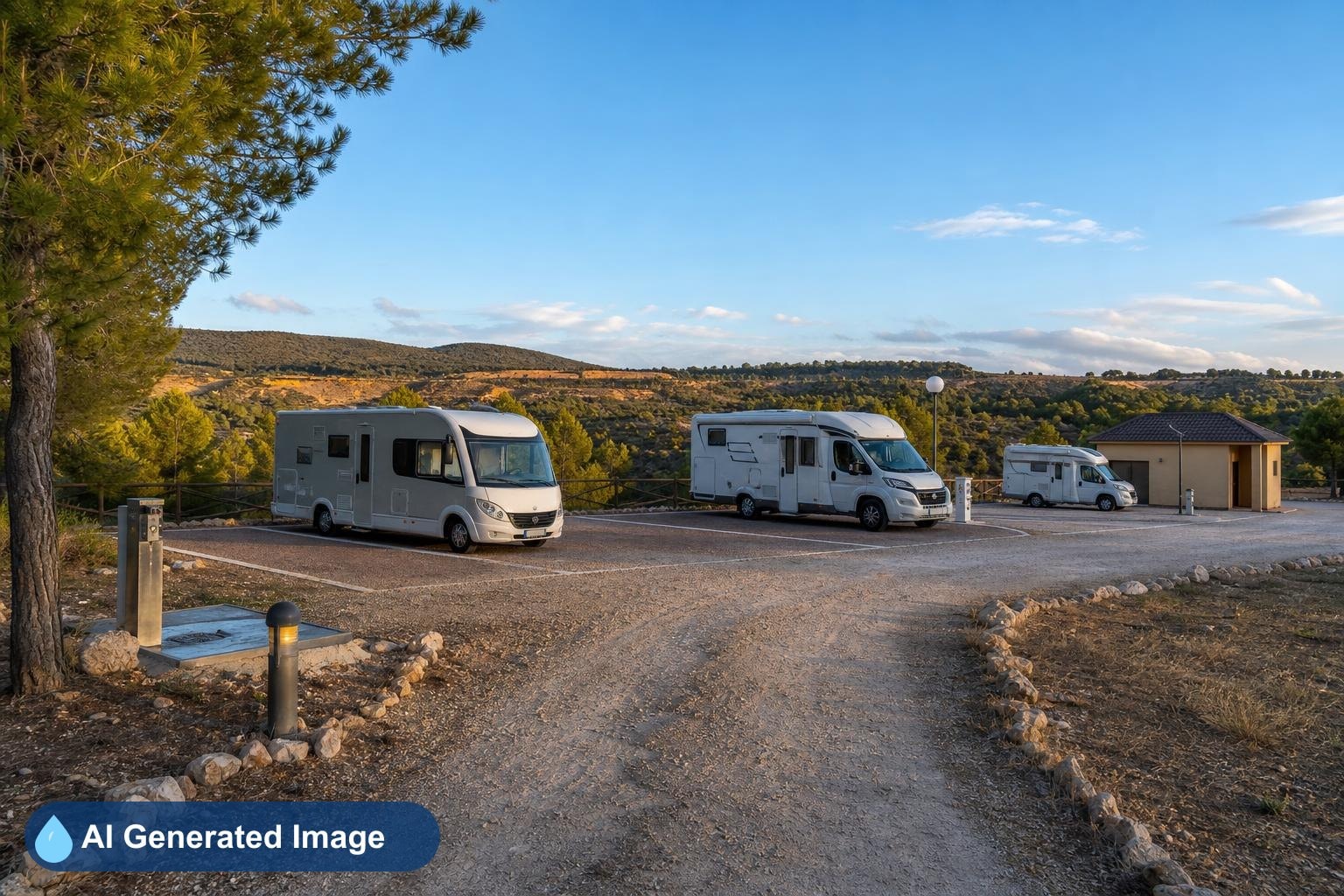 Parking para autocaravanas
