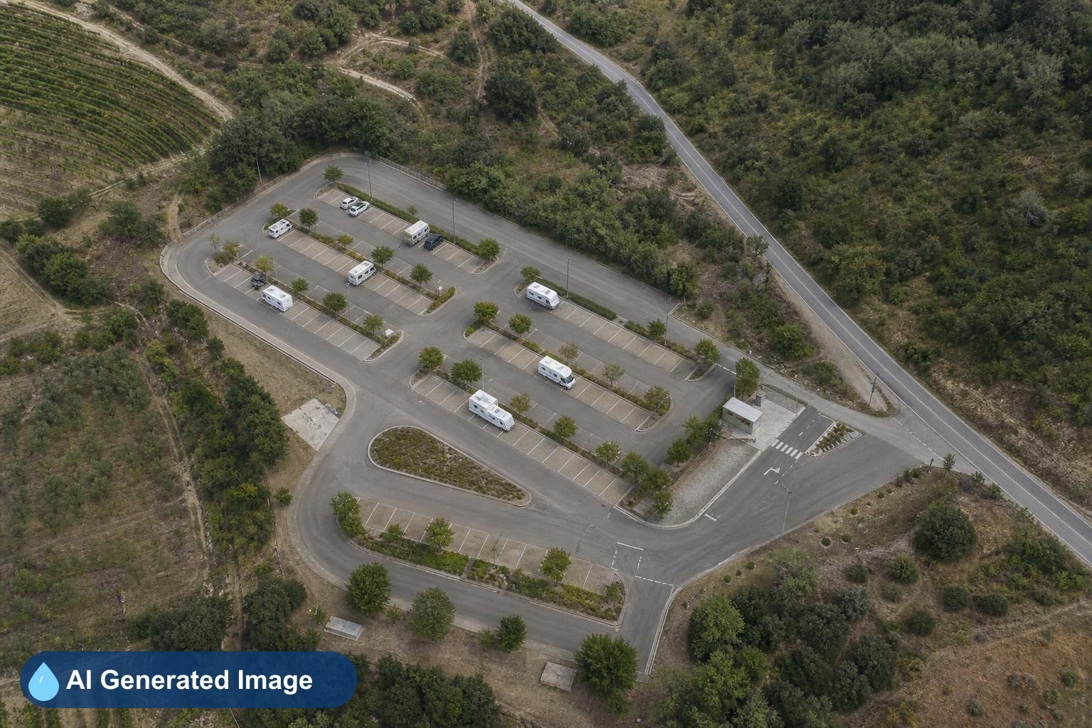 Parque de Pernoita de Autocaravanas