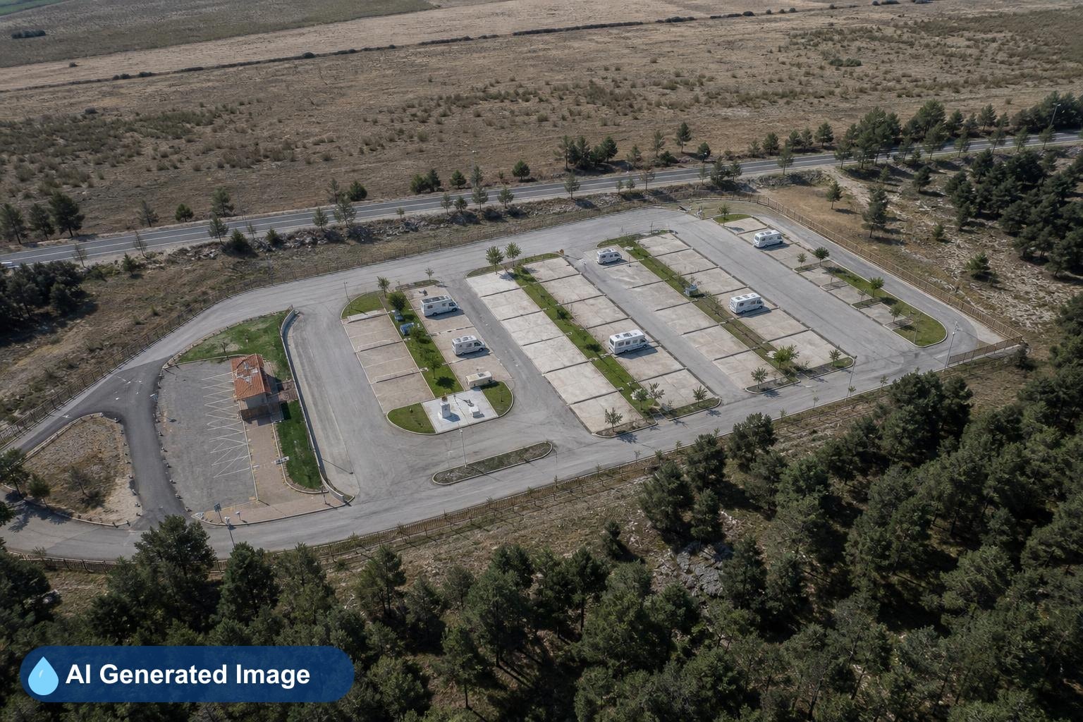 Área autocaravanas Duruelo de la Sierra