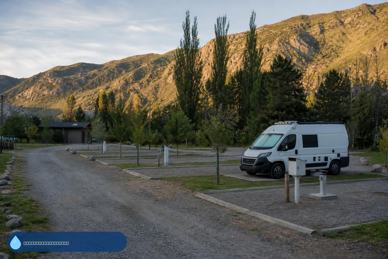 "Camping "kenai parador motociclista