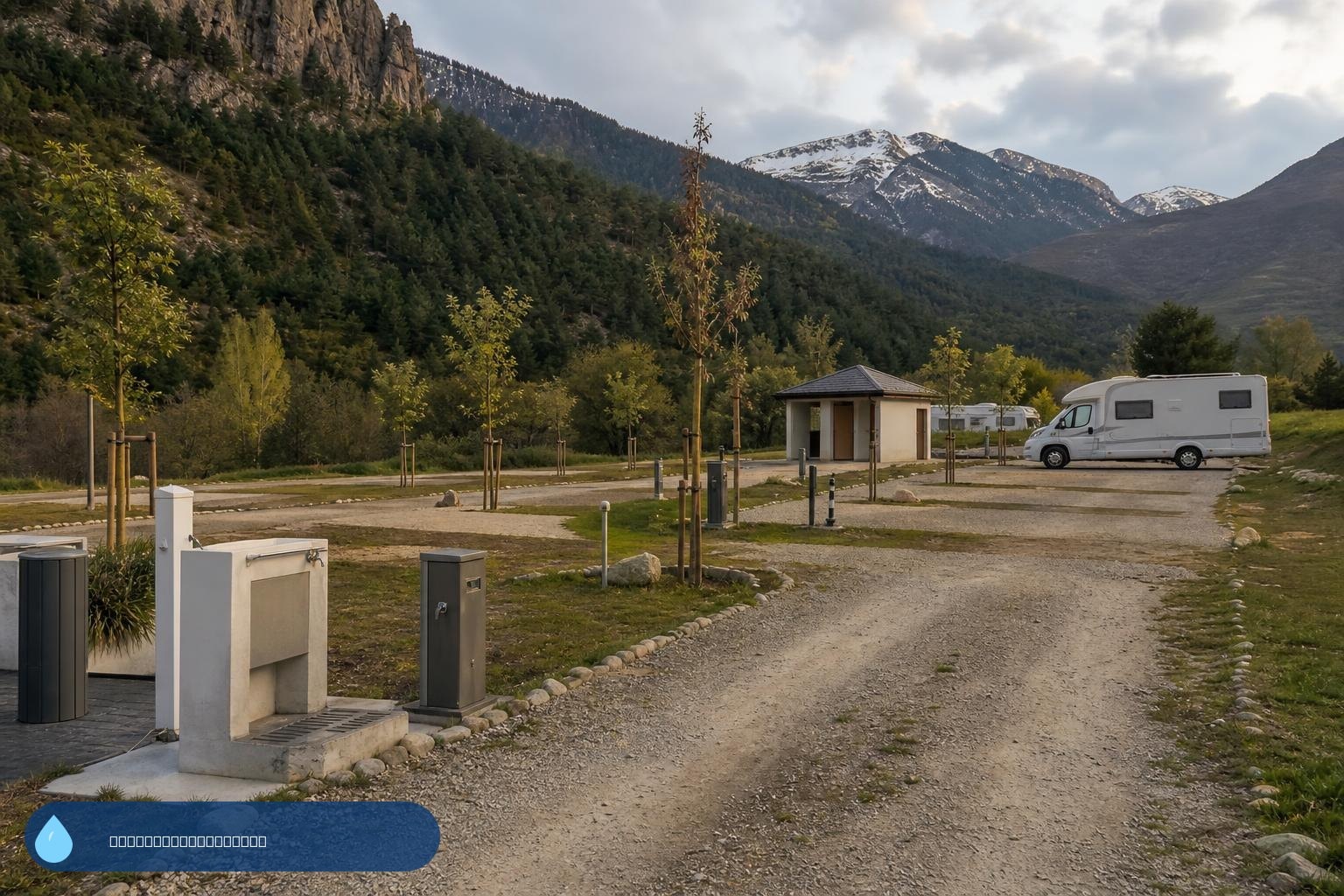 Acampada rural y área de autocaravanas El Plano