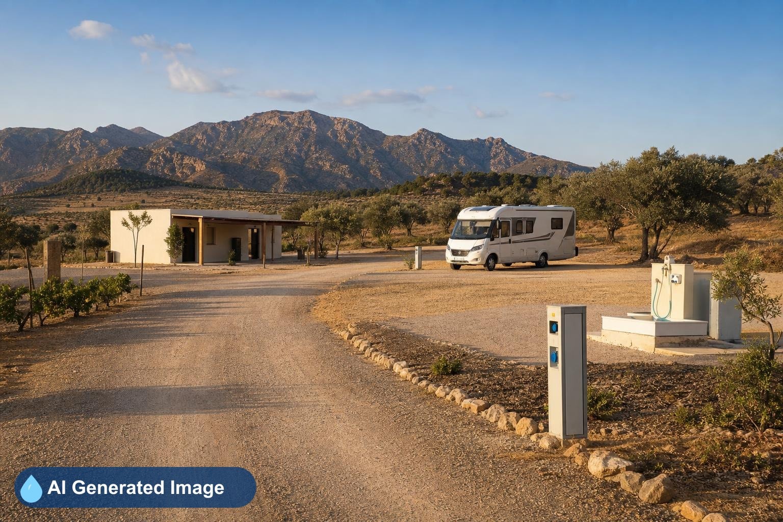CAMPER IN VINEYARDS